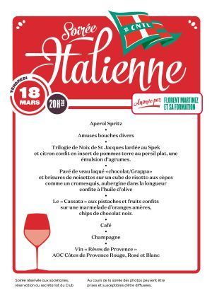 Soirée italienne