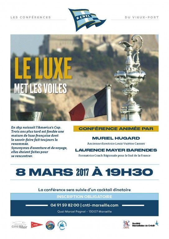 Conférence le luxe met les voiles 080317